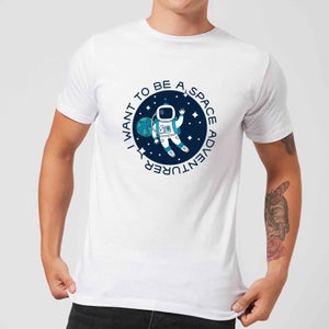 I Want To Be A Space Adventurer Men's T-Shirt - White