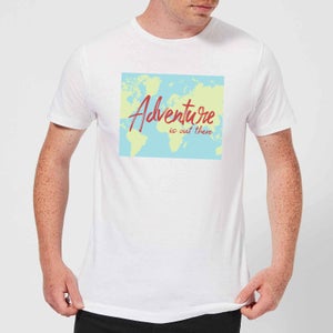 Adventure Is Out There Men's T-Shirt - White