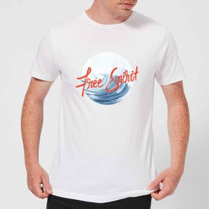 Free Spirit Tidal Wave Men's T-Shirt - White