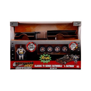 Jada Die Cast 1:24 BNC Kit 1966 Batmobile with Batman and Robin Figures