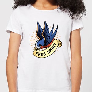 Swallow Free Spirit Women's T-Shirt - White