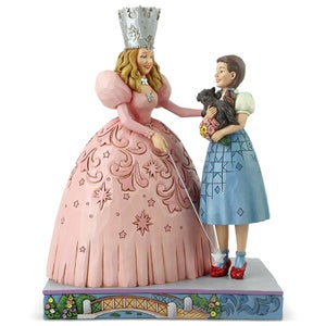 The Wizard of Oz by Jim Shore - Glinda and Dorothy in Ruby Slippers