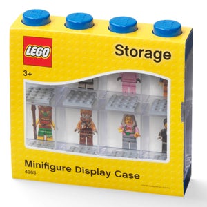 LEGO Mini Figure Display (8 Minifigures) - Blue