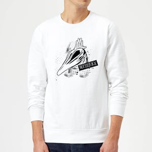 Beetlejuice Adam Monster Sweatshirt - White