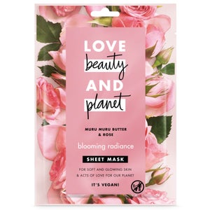 Love Beauty and Planet Blooming Radiance Sheet Mask