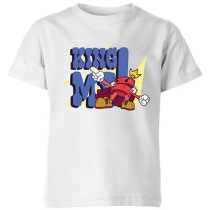 King Me! Checker Kids' T-Shirt - White