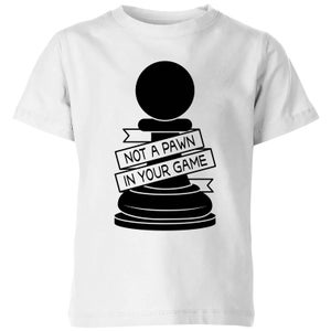 Pawn Chess Piece Kids' T-Shirt - White