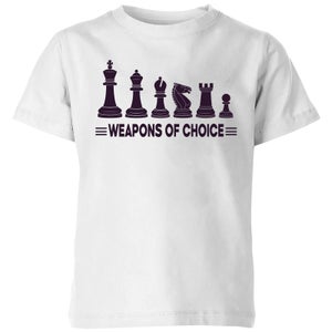 Weapons Of Choice Kids' T-Shirt - White