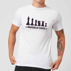 Weapons Of Choice Men's T-Shirt - White