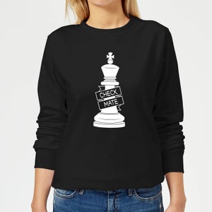 King Chess Piece Women's Sweatshirt - Black
