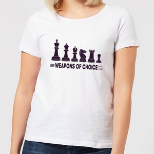 Weapons Of Choice Women's T-Shirt - White