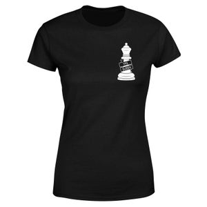 King Chess Piece Women's T-Shirt - Black