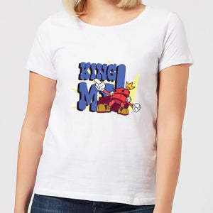 King Me! Checker Women's T-Shirt - White