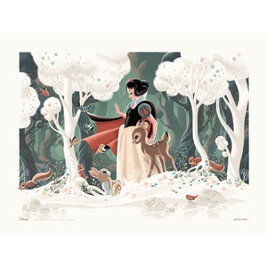Disney Snow White and the Seven Dwarfs Giclee Print - Limited Edition