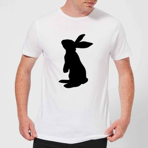 Silhouette Rabbit Men's T-Shirt - White