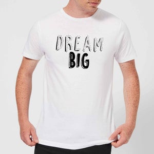 Dream Big Dark Men's T-Shirt - White