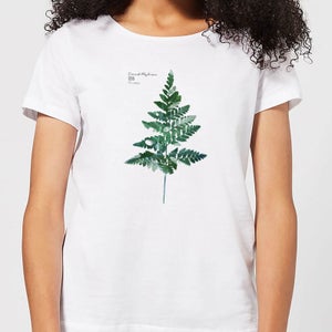 Fern Leaf Women's T-Shirt - White