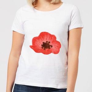 Poppy Women's T-Shirt - White