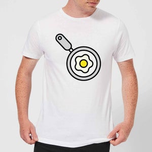 Cooking Fried Egg In A Pan Men's T-Shirt