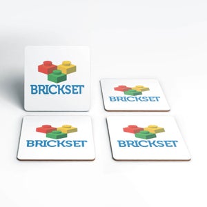 Brickset Logo Coaster Set