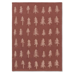 Ferm Living Christmas Tea Towel - Cinnamon