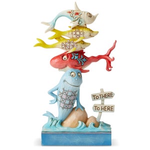 Dr Seuss by Jim Shore One Fish, Two Fish, Red Fish, Blue Fish