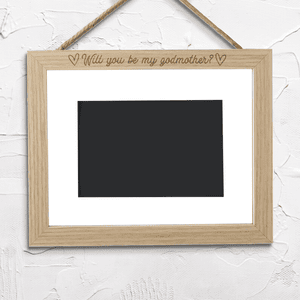 Will You Be My Godmother? Landscape Frame