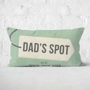 Dad's Spot Rectangular Cushion