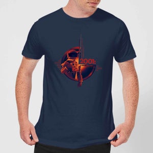 2001: A Space Odyssey Retro Space Suit Men's T-Shirt - Navy