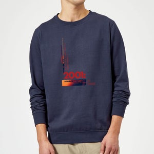 2001: A Space Odyssey Retro Logo Sweatshirt - Navy