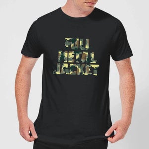 Full Metal Jacket Camo Title Men's T-Shirt - Black