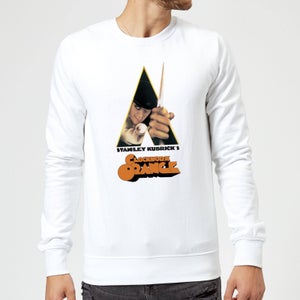 A Clockwork Orange A Clockwork Orange Poster (trim White) Sweatshirt - White