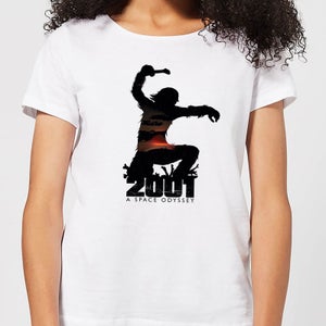 2001: A Space Odyssey Ape Logo Women's T-Shirt - White