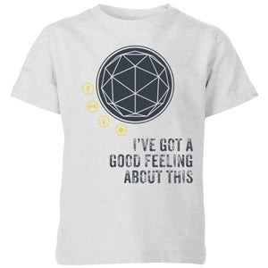 Crystal Maze I've Got A Good Feeling About This- Industrial Kids' T-Shirt - Grey