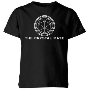 Crystal Maze Logo Kids' T-Shirt - Black