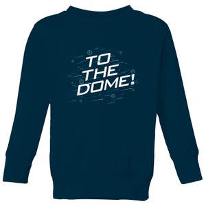 Crystal Maze To The Dome! Kids' Sweatshirt - Navy