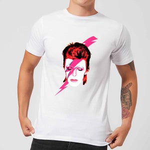 David Bowie Aladdin Sane Men's T-Shirt - White