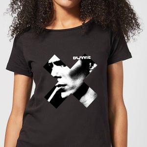 David Bowie X Smoke Women's T-Shirt - Black