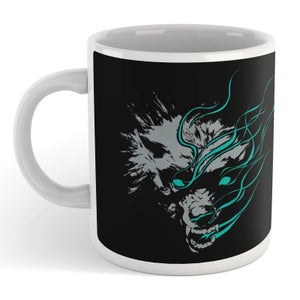Magic The Gathering Throne of Eldraine Big Bad Wolf mug