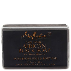 SheaMoisture African Black Soap with Shea Butter Face Bar 99g
