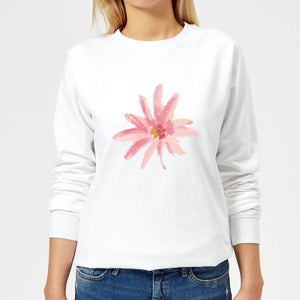 Flower 6 Women's Sweatshirt - White