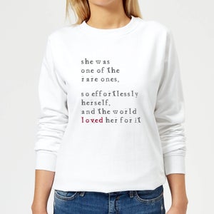 One Of The Rare Ones Women's Sweatshirt - White