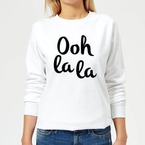 Ooh La La Women's Sweatshirt - White