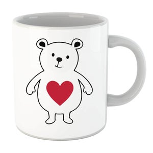 Love Heart Bear Mug