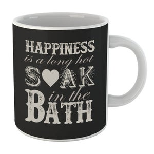 Happiness Is A Long Hot Soak In The Bath Mug