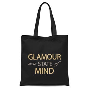 Glamour Is A State Of Mind Tote Bag - Black