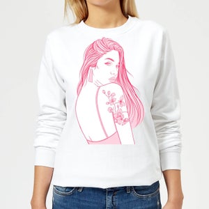 Girl Power Women's Sweatshirt - White