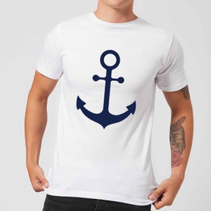 Candlelight Anchor Men's T-Shirt - White