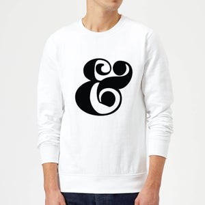 Candlelight & Symbol Sweatshirt - White