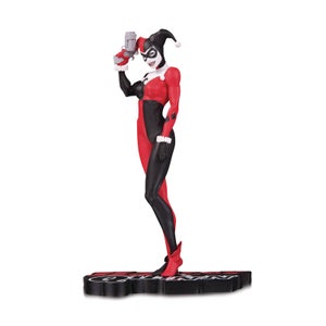 Statuette Harley Quinn Red White & Black par Michael Turner